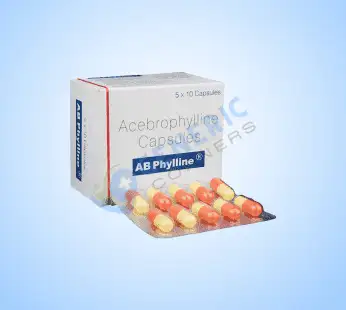 AB Phylline 100 mg capsules (Acebrophylline)