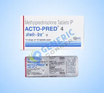 Acto Pred 4mg (Methylprednisolone)