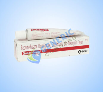 Quadriderm RF 10 G (Beclomethasone/Clotrimazole/Neomycin)