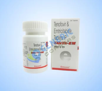 Tavin EM 300 mg/200 mg (Tenofovir/Emtricitabine)
