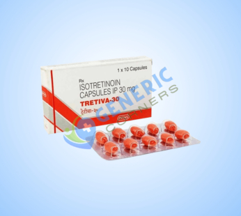 Tretiva 30 mg Soft Capsule (Isotretinoin)
