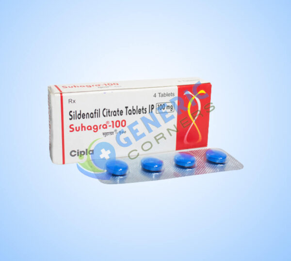 Suhagra 100mg (Sildenafil Citrate)