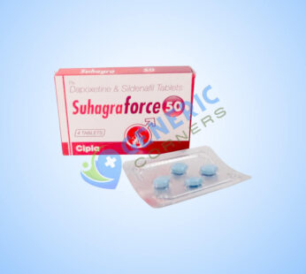 Suhagra Force 50mg (Sildenafil/Dapoxetine)