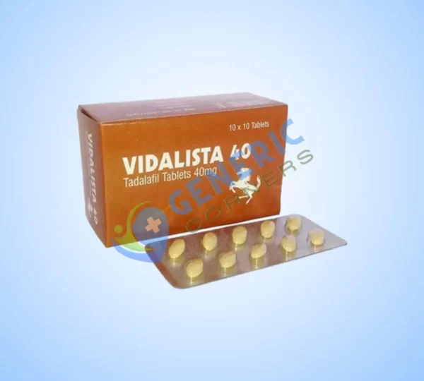 Vidalista 40 mg (Tadalafil)