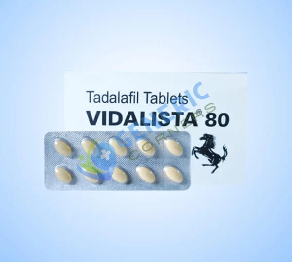 Vidalista 80mg (Tadalafil)